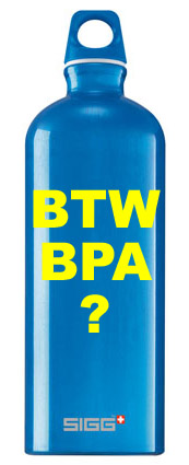 Sigg bottles before Aug '08 may have BPA